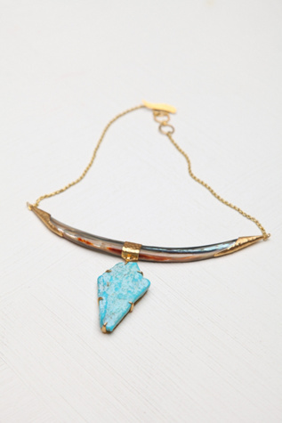Heather Benjamin Rural Turquoise Collar in jewelry