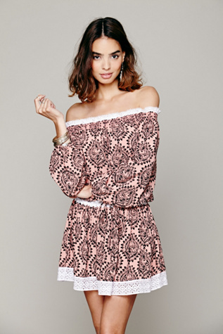 Sunday Romance Off-The-Shoulder Dress in whats-new-clothes