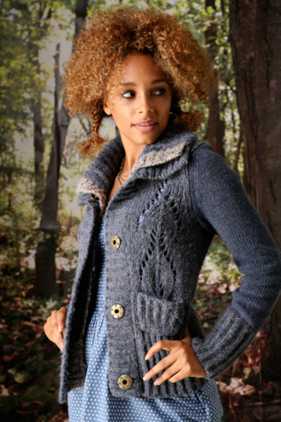 Napoli & Lambs Pointelle Cardigan