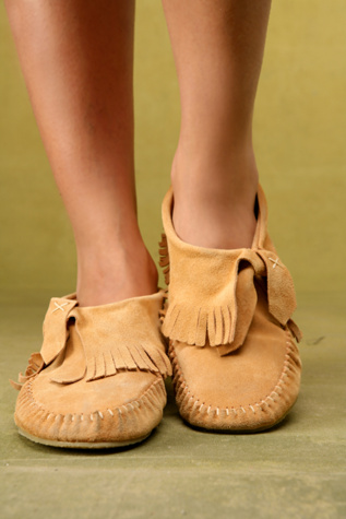 Cross Stitch Moccasin