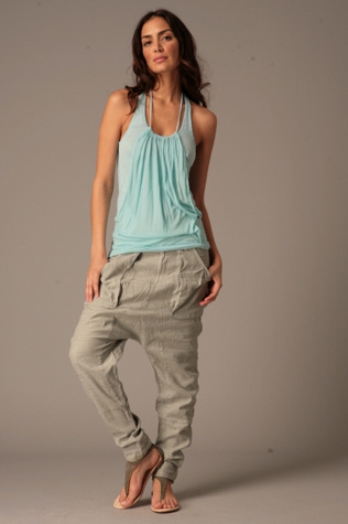 Linen Harem Pants