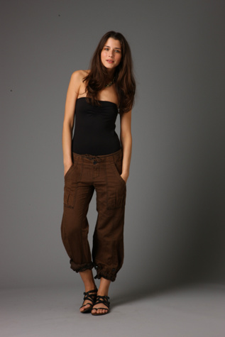 Linen Roll Up Pant