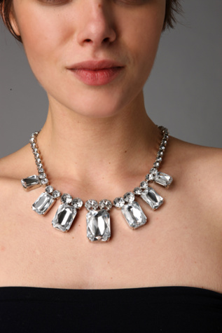 Radiant Rhinestone Necklace