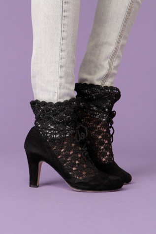Crochet Ankle Bootie