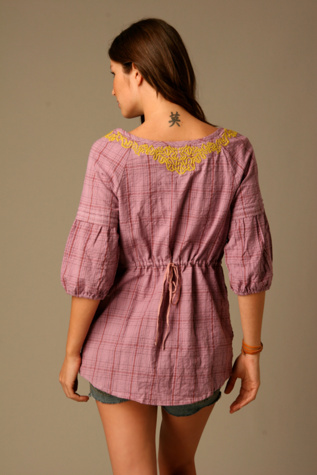 Apricot Plaid
