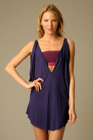 Draping Raglan Dress